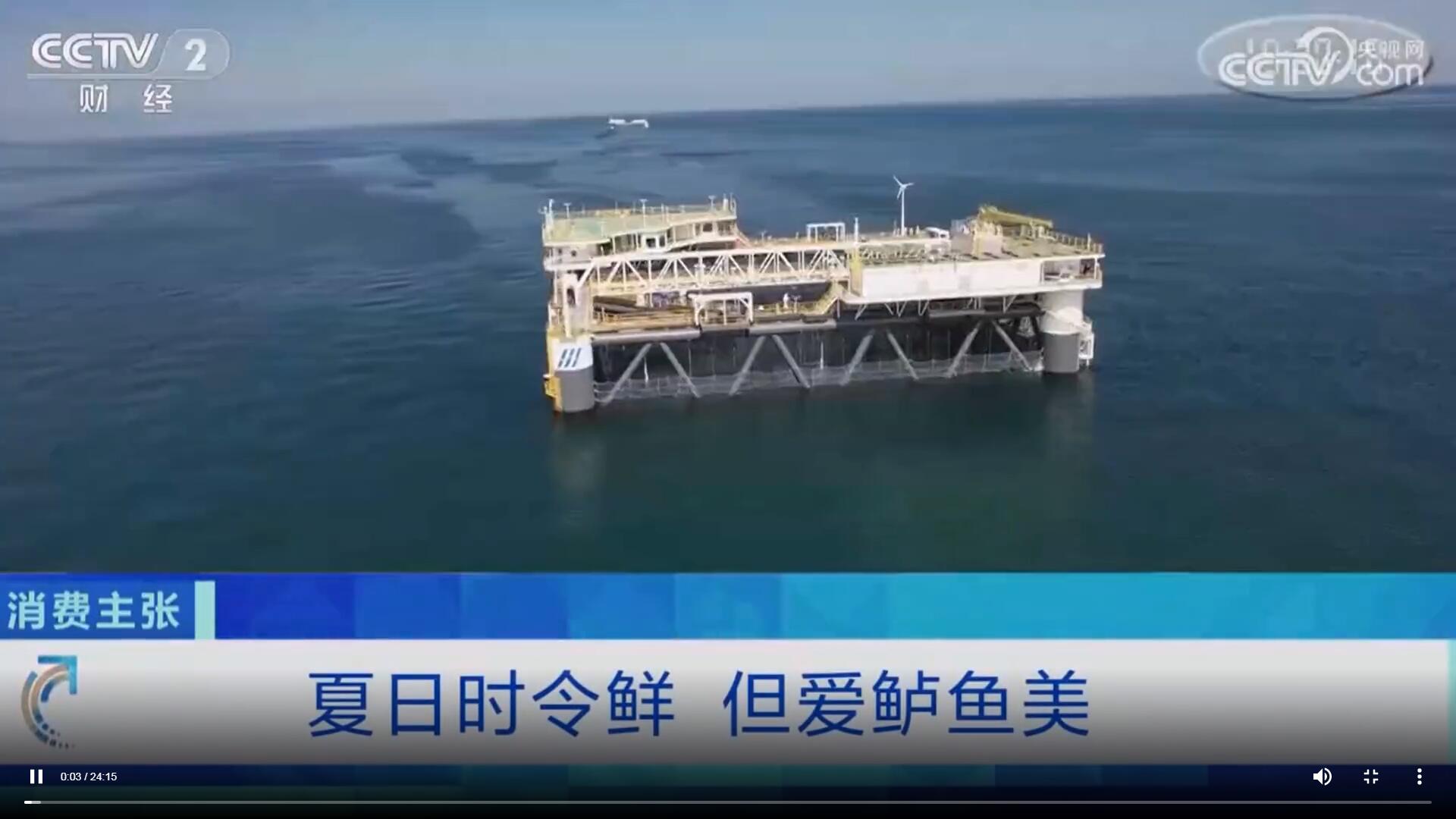 夏日時令鮮，但愛鱸魚美！經海深海冷水鱸亮相CCTV-2《消費主張》